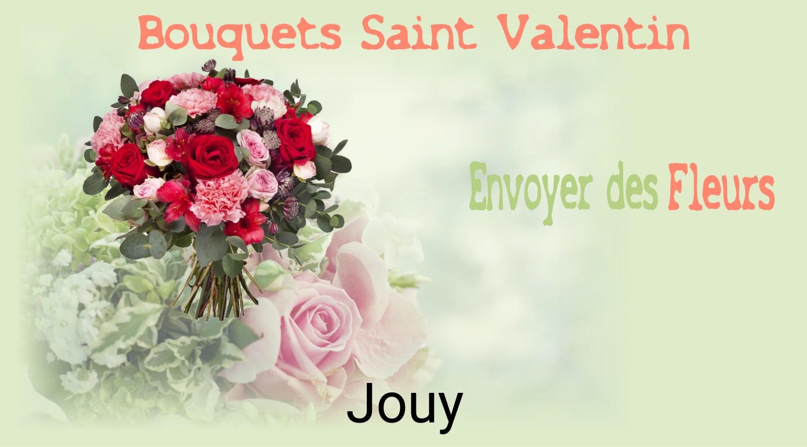 Roses de Saint-Valentin livrées à Jouy